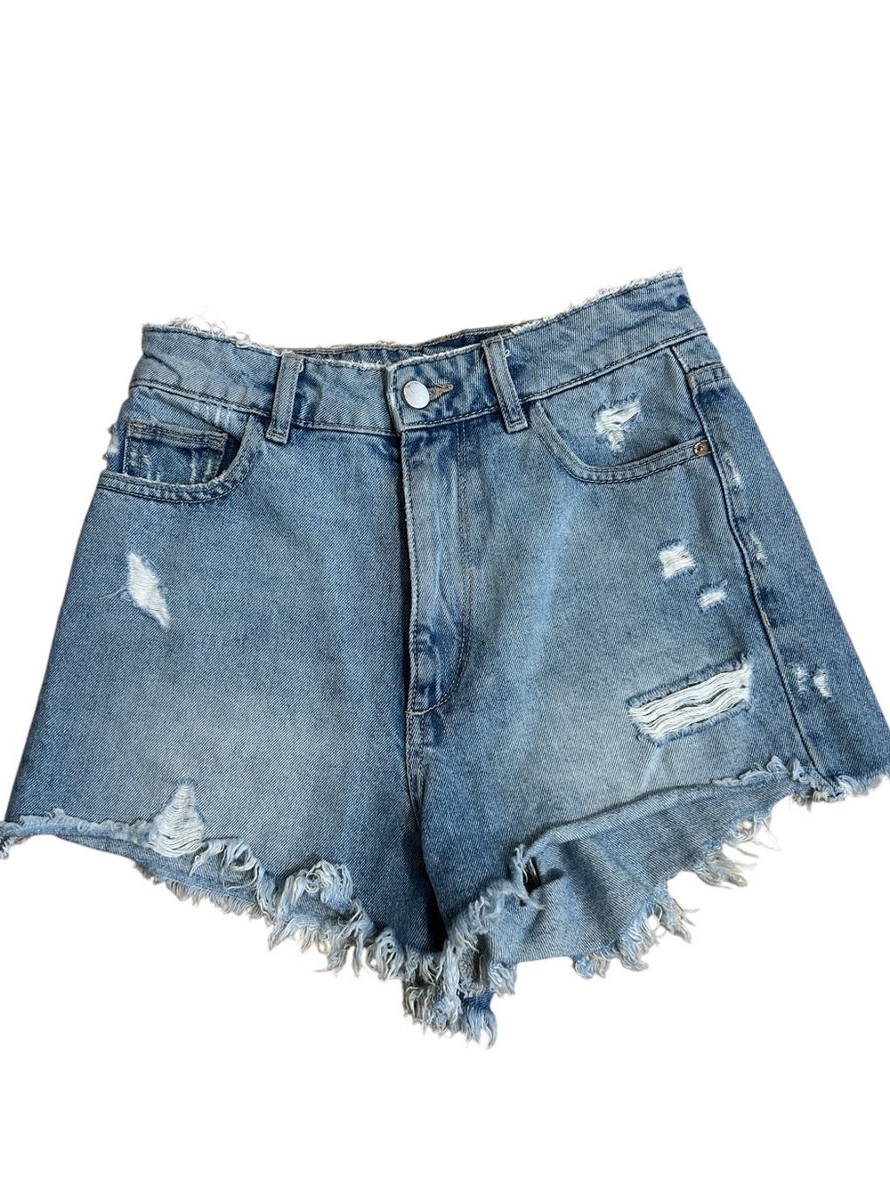 DL 1961 Cleo Denim High Rise Jean Shorts size 24
